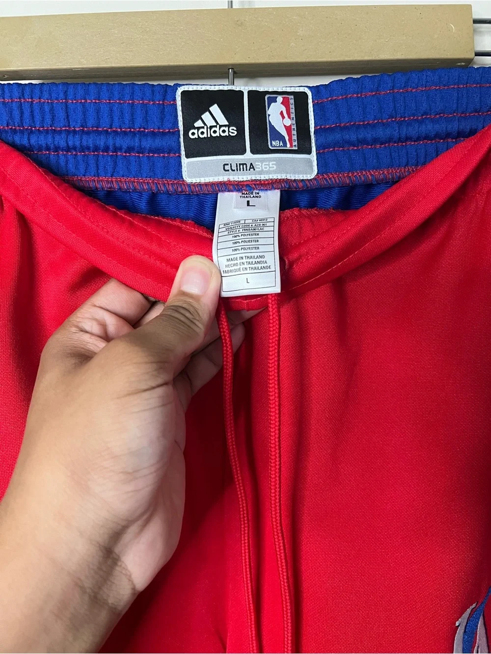 Adidas Clima365 NBA LA Clippers Climalite Warm Up Pants Size L